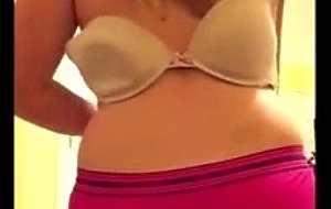 Chubby young blonde teaser mix  