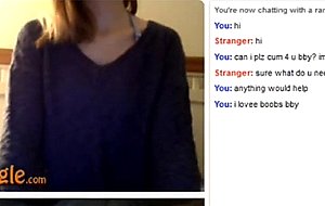 Omegle teen with big tits feb10  