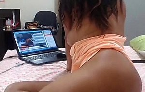Mature slut likes to show on webcam