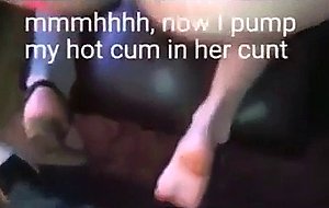 Marion gets a vaginal cumshot from neighbor boy  