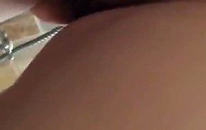 Girl pisses on cock and sucks it  