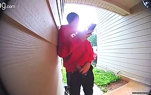 Ring doorbell caught you with your dick out again  