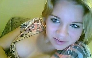 Webcam amateur blonde  1  