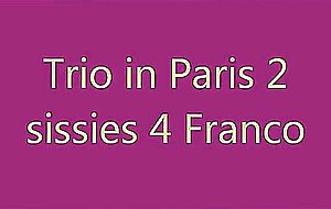 Trio in paris