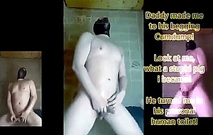 Daddy turned me into a cumslut  