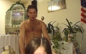 Str8 guy fucks missionary and plays with big tits  