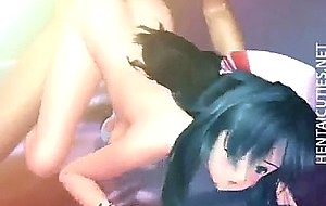 Sweet 3d anime cutie gets fucked