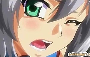 Hentai girl gets an enema injection and sucking shemale cock