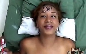 Big-Tit slut who hates black people