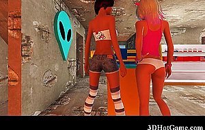 3D Sex Game Hot Lesbian Teens