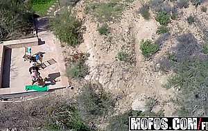 Mofos  drone hunter  danica dillon  spying on an outdoor public fuck