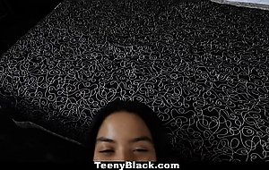 Teenyblack - sexy black teen fucks photographer