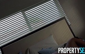 Propertysex busty real estate agent offers client bj and sex