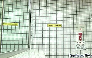 Kinky asian urinating in toilet cam  
