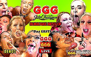 German goo girls - group piss & sperm