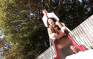Happening  fuck at the park slide