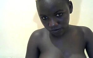 Sexy african princess with perfect tits and a bubble butt 