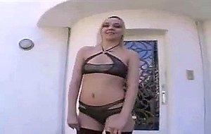 Hot Annette gets fucked in sideways position by big black ...