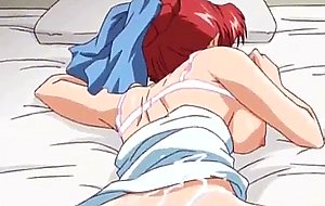 Redhead hentai babe getting cock