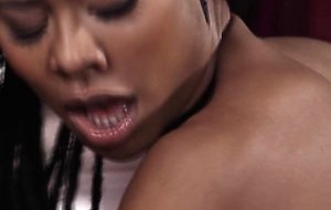 Kira Noir sucking a huge big cock and getting her pussy penetrated