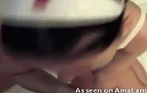 Video of a slutty nurse giving me a blowjob and ...