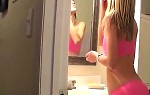 Cute and tiny blonde gets savaged by her man