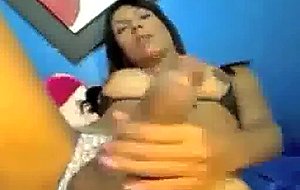 Beautiful Latina With Big Tits And Cock