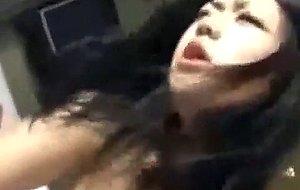 Moaning asian sex tape