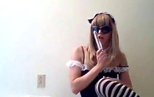 Hot Webcam Tranny Maid