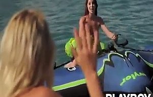 Badass bitches on a boat trip