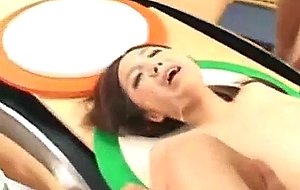 Asian bukkake sex orgy