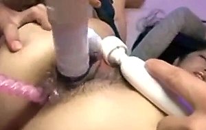 Japanese girl creampie and anal