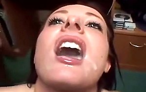 A lot of cumshots in the mouth