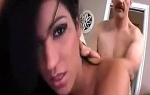 Young sweet brunette fucking at orgy