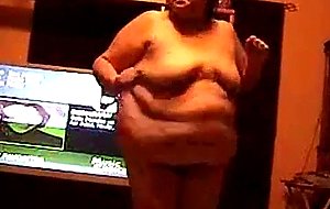 Bbwalmy nude line dance bbw for laughs