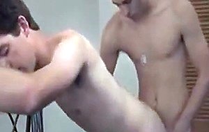 Two fucking kissing college guys