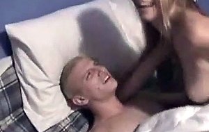 Blonde gets a higher education in fuck