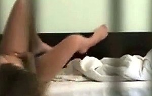 Cute sister masturbating spied trough window