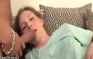 Teen girl fucked by her father