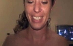 Dirty brunette crack whore sucking dick for pay