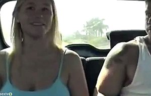 Great tits in backseat