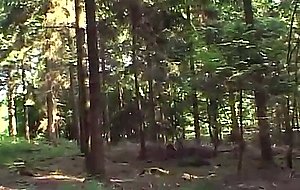 Lets take the ass route in the woods scene 2