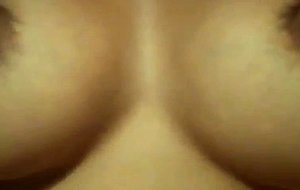Cum coverd tits