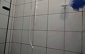 Sexy wife in the shower