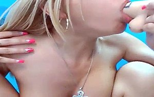 Amateur blonde closeup anal masturbation
