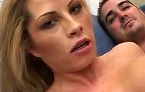 Blond babe fucked in her virgin ass