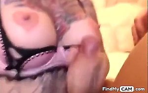 Amateur Sex Tattooed Covered Busty Sluts Pleasing A Big Cock