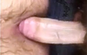 Daddy fucking his sons pussy and telling him he likes it