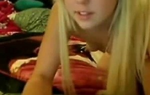Blonde whore loves to suck and fuck dicks