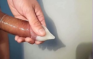 Thich BBC Play and Cum in Condom